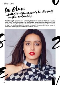 Read more about the article Go Glam ’ With Shraddha Kapoor’s beauty goals on skin and makeup.…