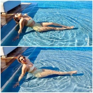 Read more about the article Priyanka Chopra Jonas Looks Breathtaking In Yellow Bikini; Shares Hilarious “Instagram vs Reality” Post