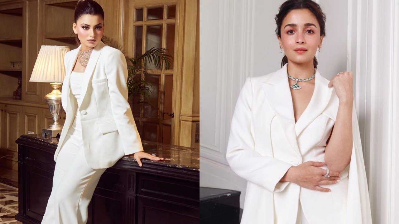 You are currently viewing The White Pantsuit trends: Alia Bhatt and Urvashi Rautela flaunt them with style