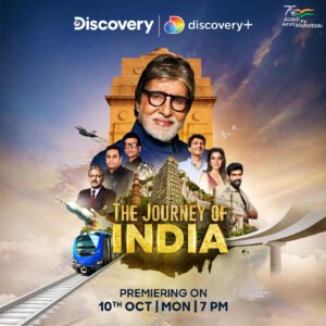 Read more about the article Amitabh Bachchan, Kajol, Karan Johar, Rana Daggubati, A. R. Rahman, Nandan Nilekani and Naina Lal Kidwai unveil Warner Bros. Discovery series ‘The Journey Of India’