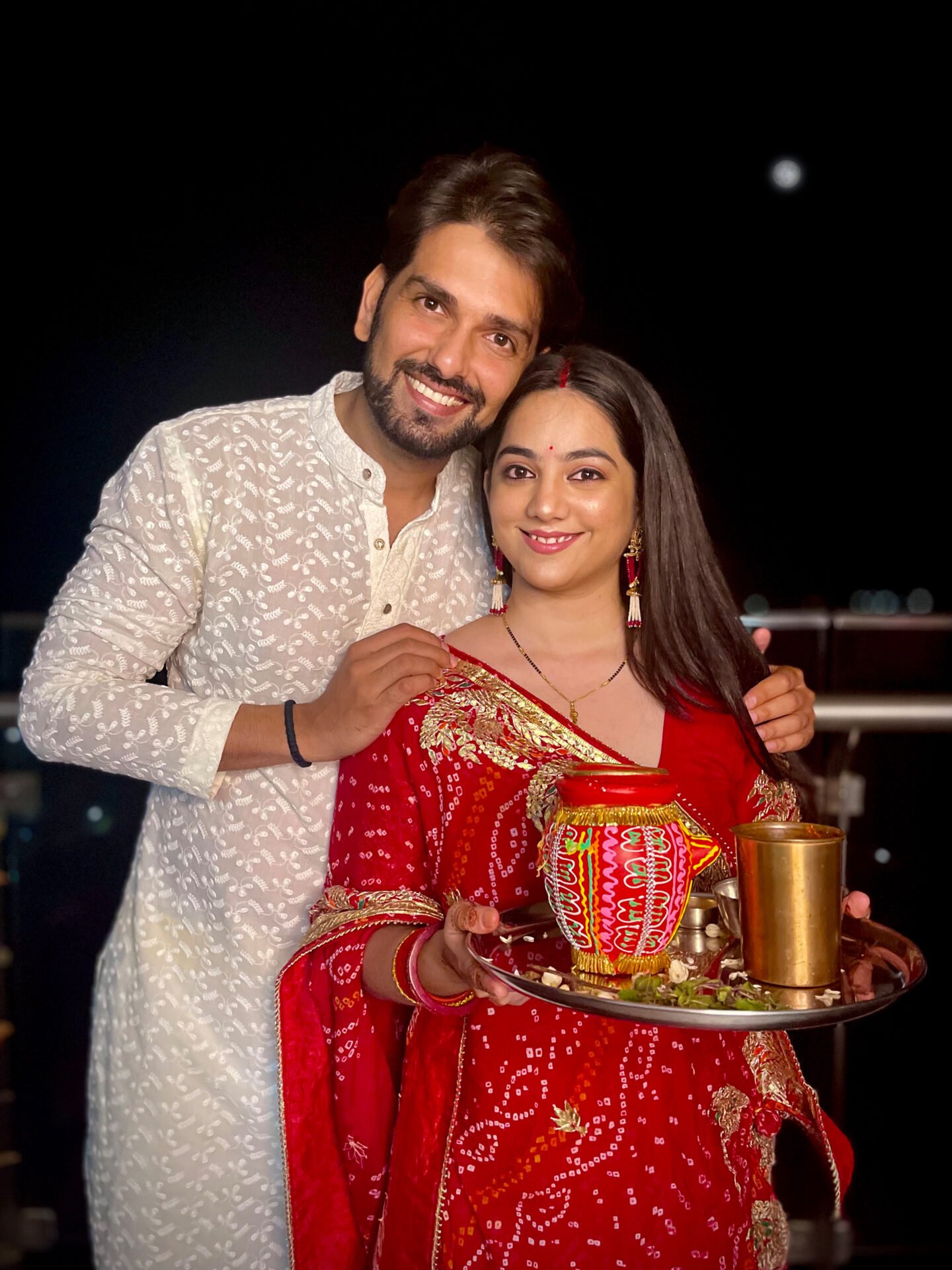 You are currently viewing Rahul Sharma recounts the experience of first Karwachauth; calls it ‘very special’